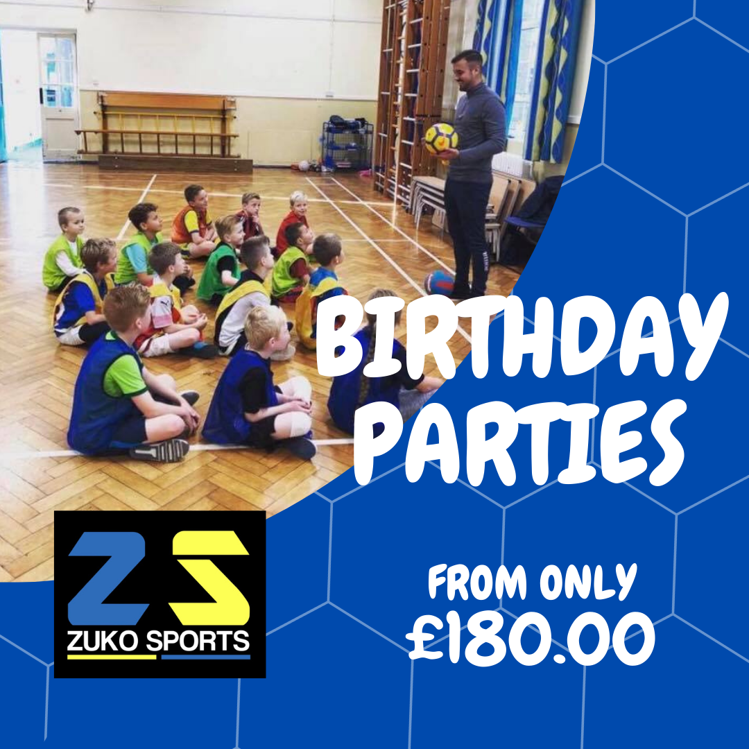 Zuko Sports Birthday Parties